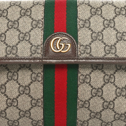 Gucci GG Supreme Monogram Web Small Ophidia Belt Bag Brown 8 of 11