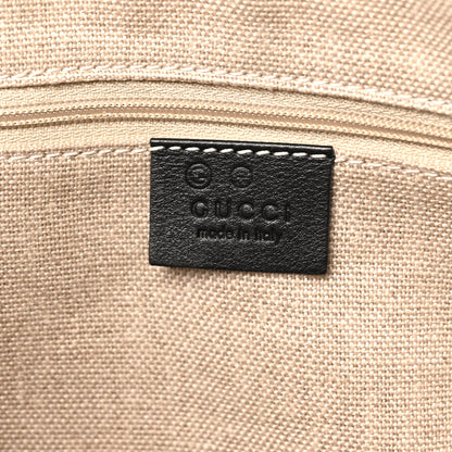 Gucci Soft Microguccissima Small Zippered Satchel Black 6 of 10