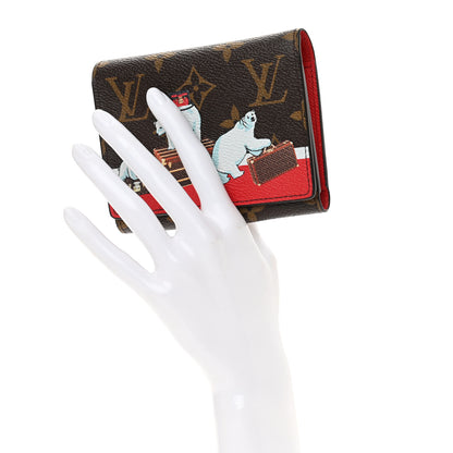 Louis Vuitton Monogram 2017 Christmas Animation Victorine Wallet 2 of 8