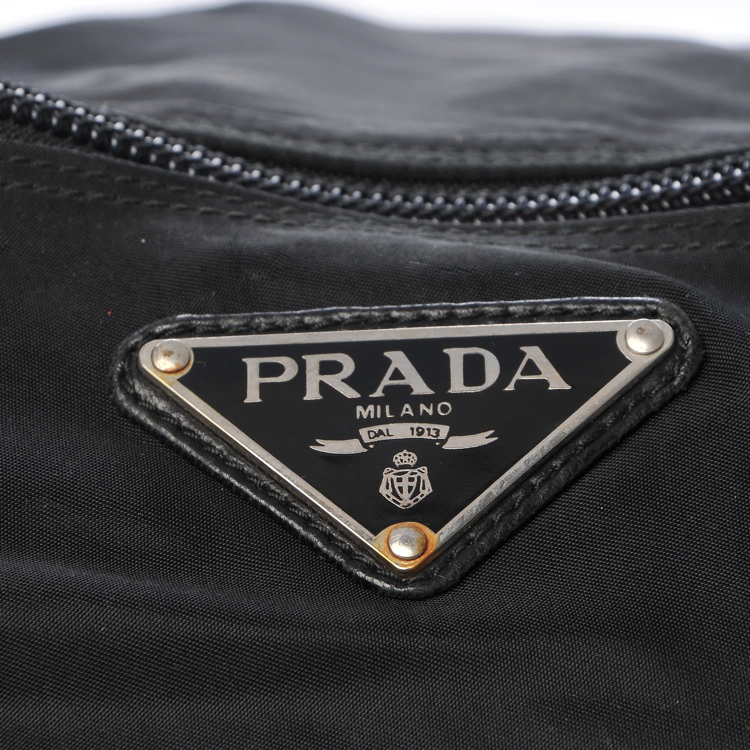 Prada Tessuto Nylon Duffel Bag Black 8 of 9