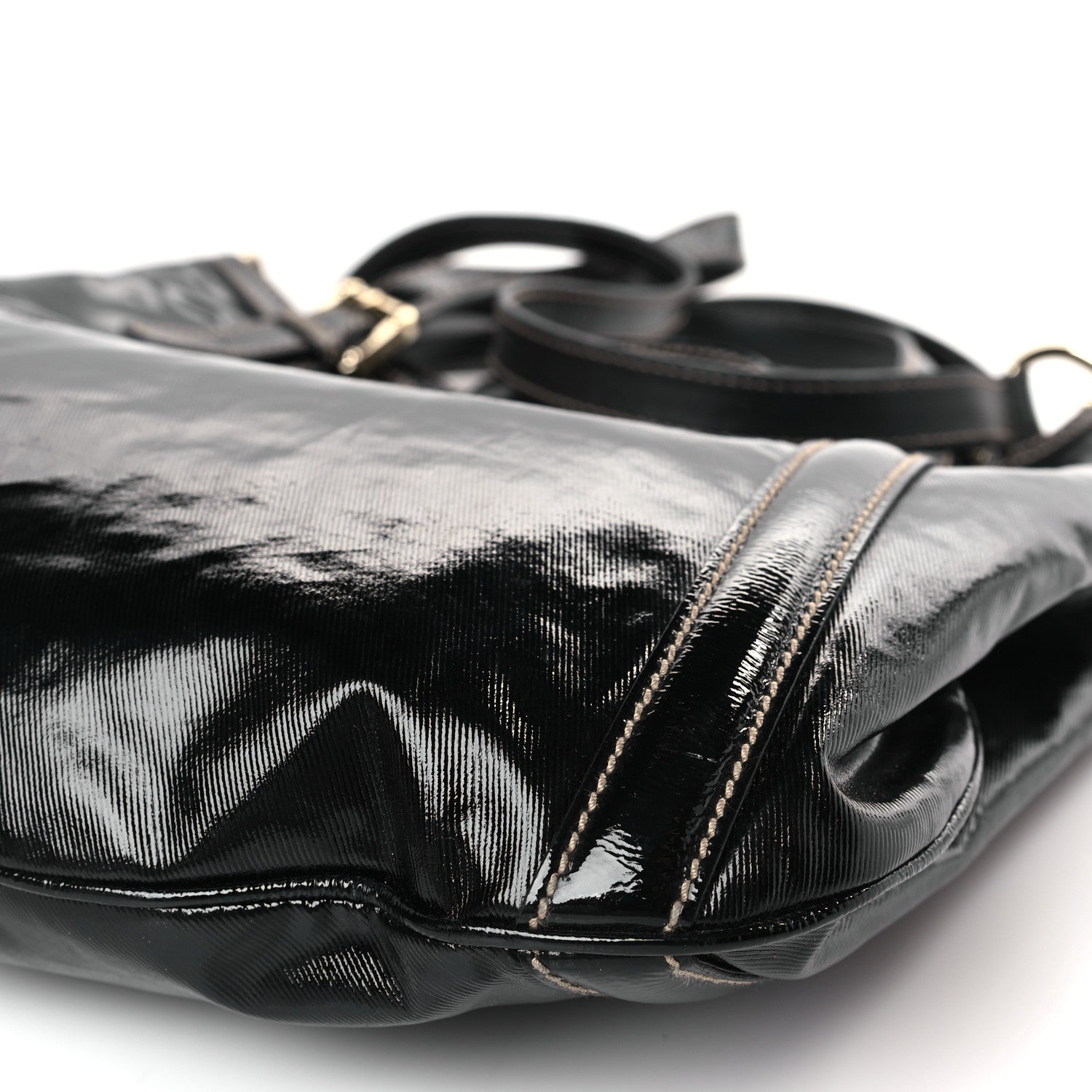 Gucci Dialux Medium Britt Tote Black 9 of 10