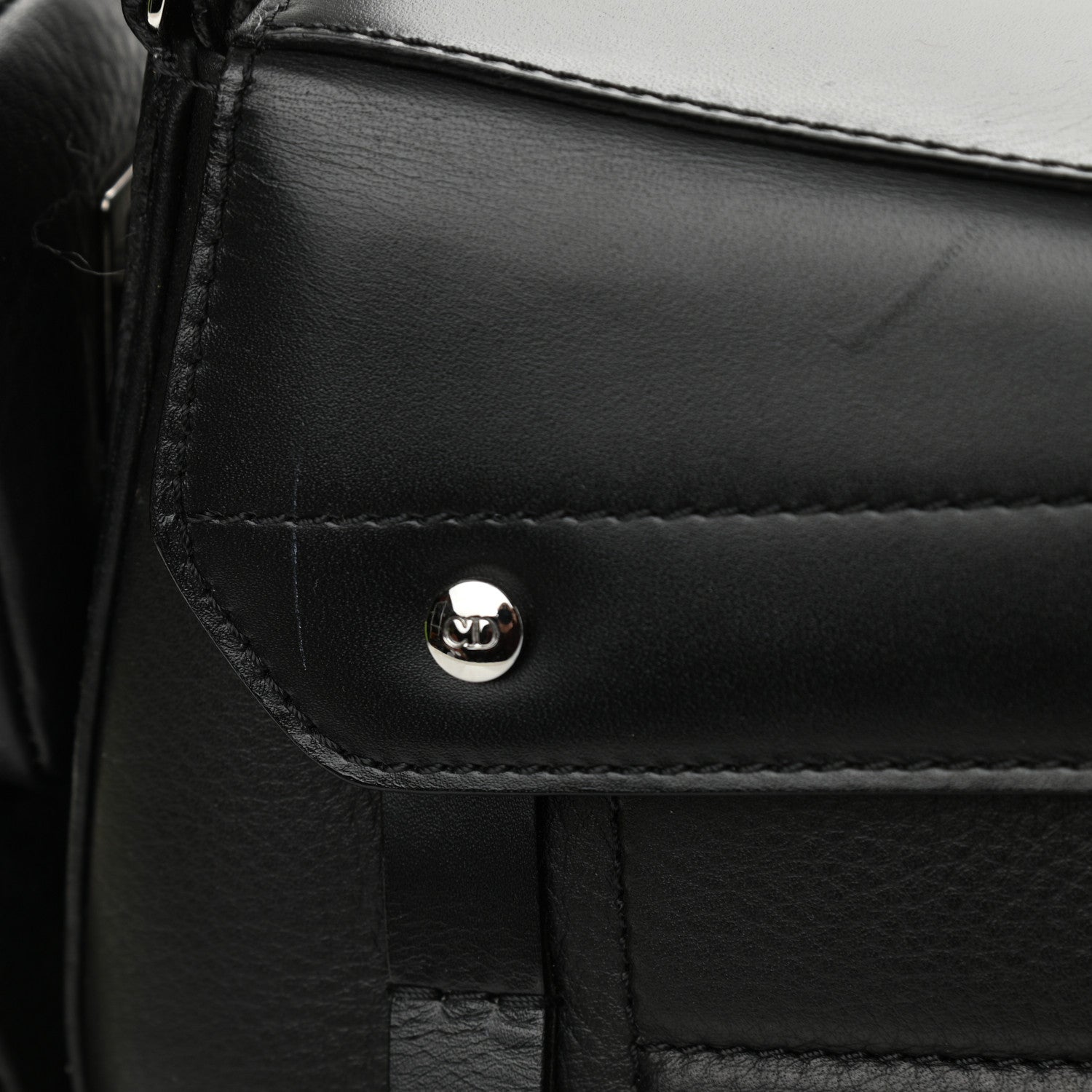 Christian Dior Calfskin Street Chic Bag Black 11 of 11