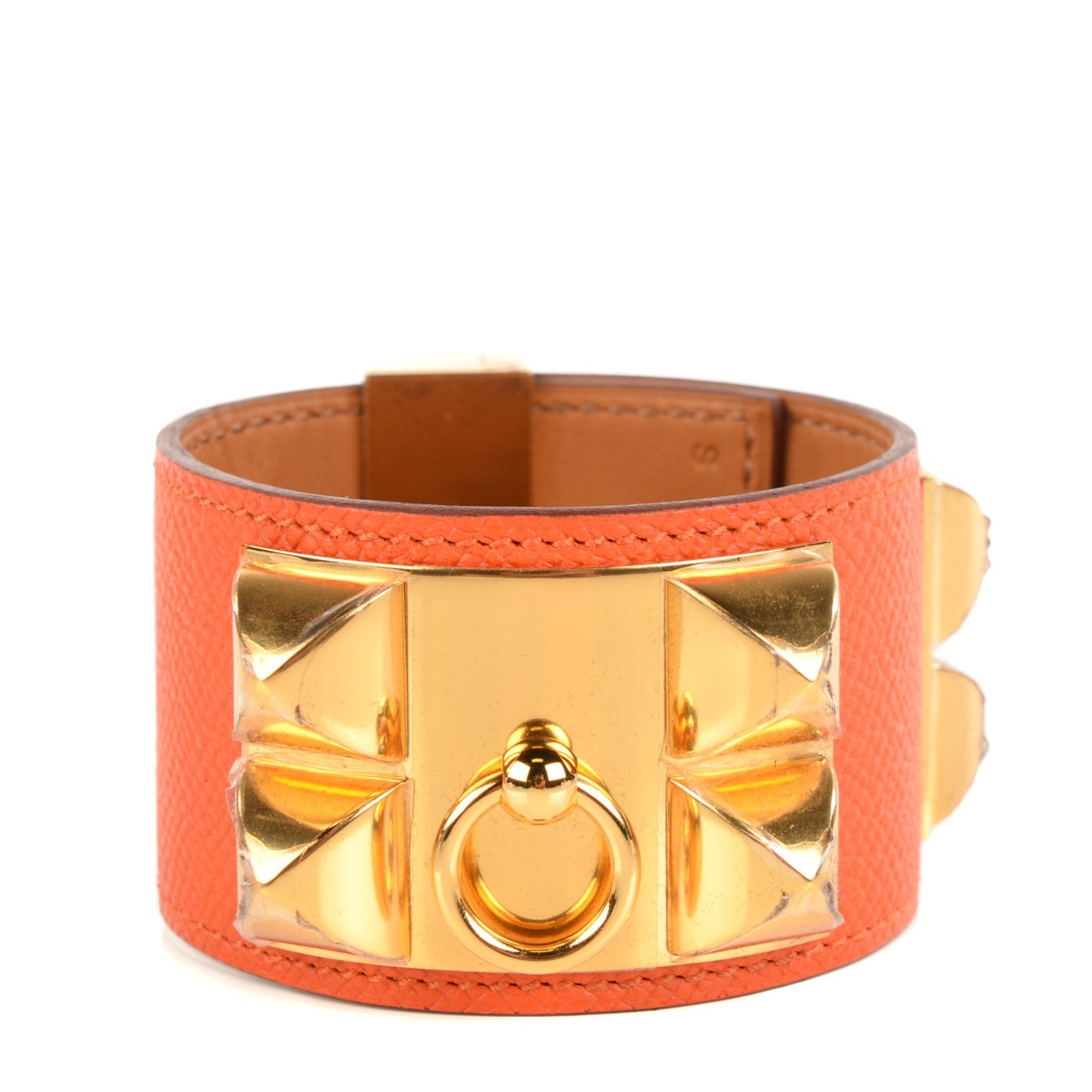 Epsom Collier de Chien CDC Bracelet S Orange