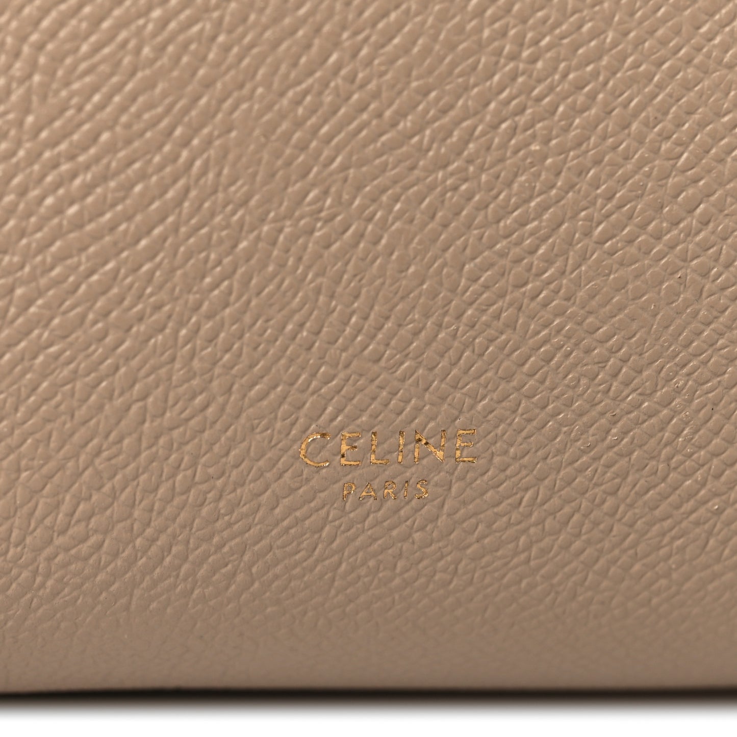Grained Calfskin Nano Belt Bag Light Taupe