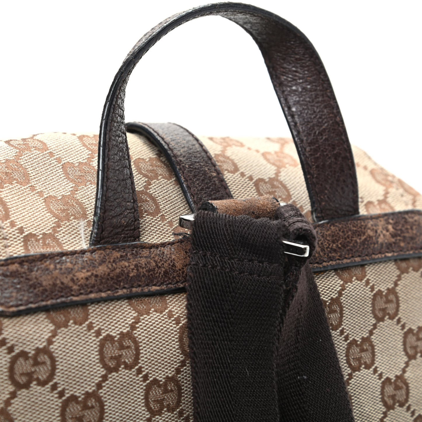 Monogram Backpack Dark Brown