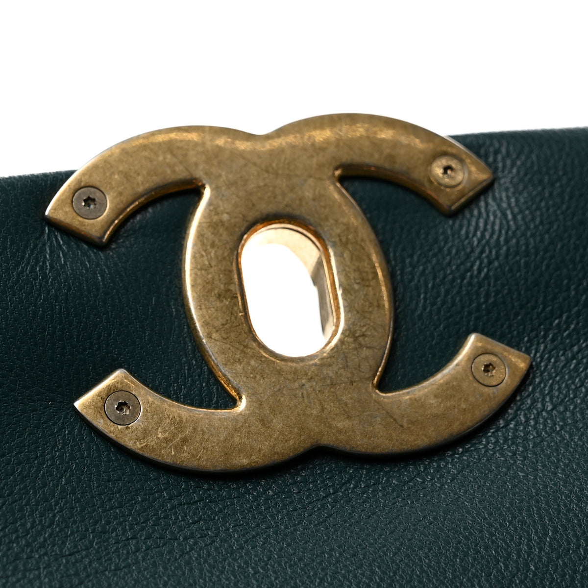 Goatskin Quilted Medium Chanel 19 Flap Dark Blue