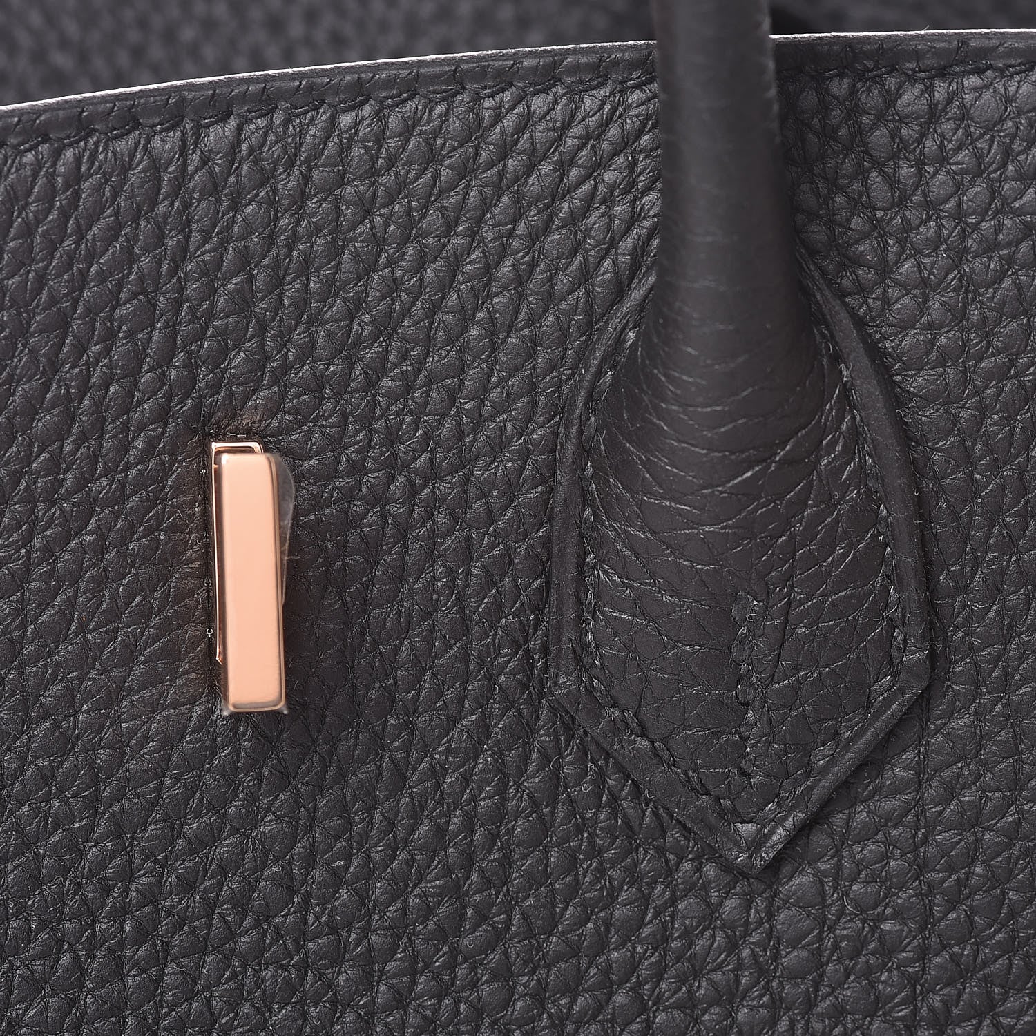 Hermes Togo Birkin 25 Black 24 of 37