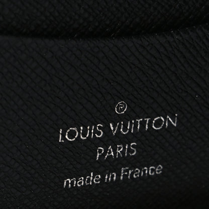 Louis Vuitton Epi Zippy Compact Wallet Black 6 of 7