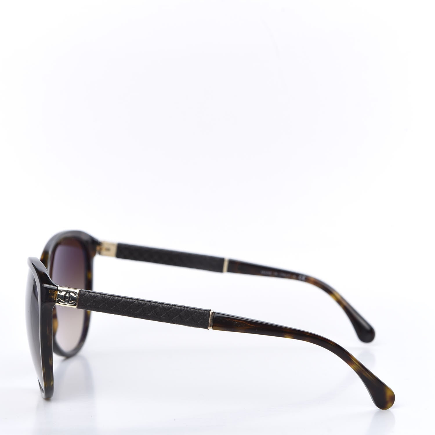 Chanel Quilted CC Sunglasses 5225-Q Tortoise 3 of 8