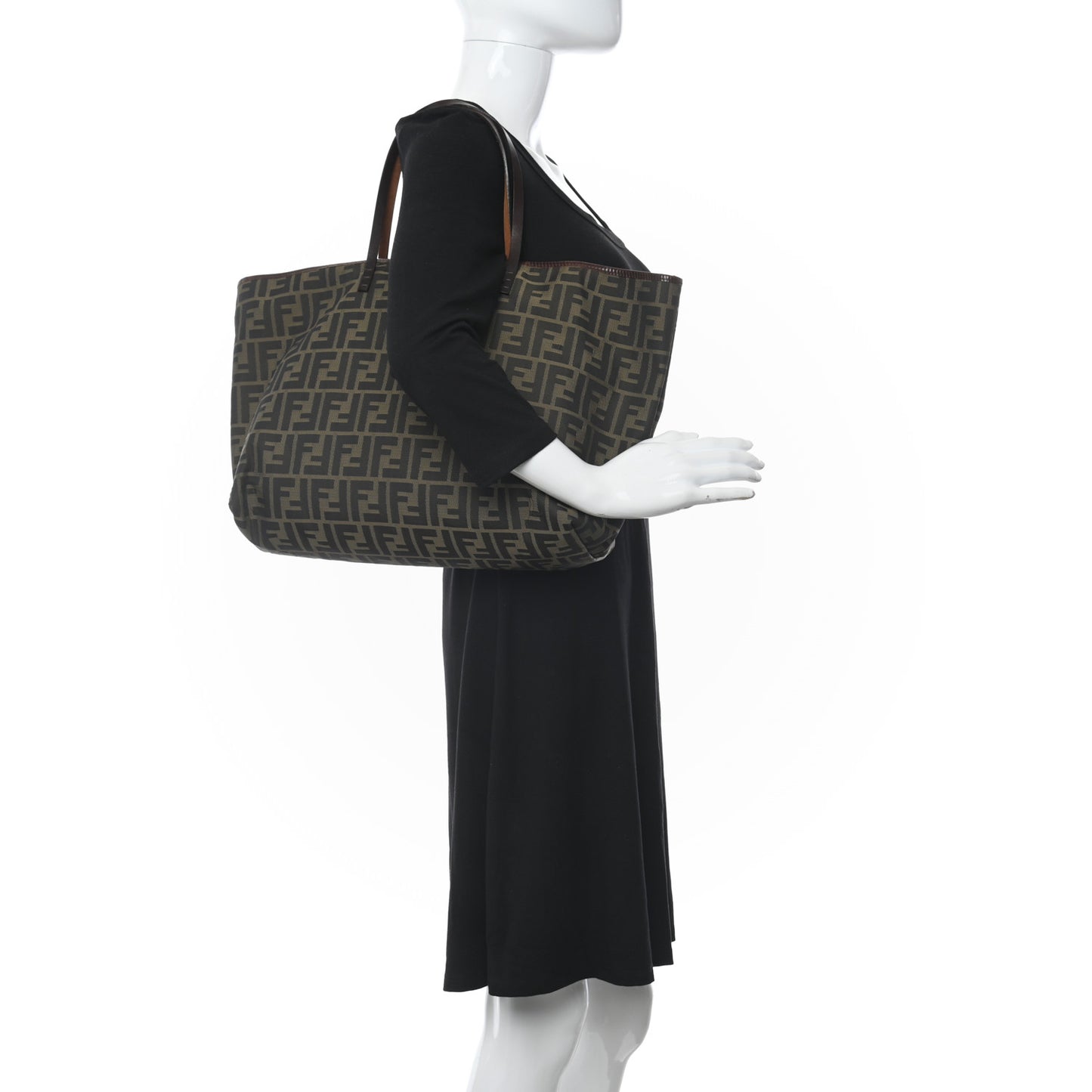 Zucca Medium Roll Tote Tobacco