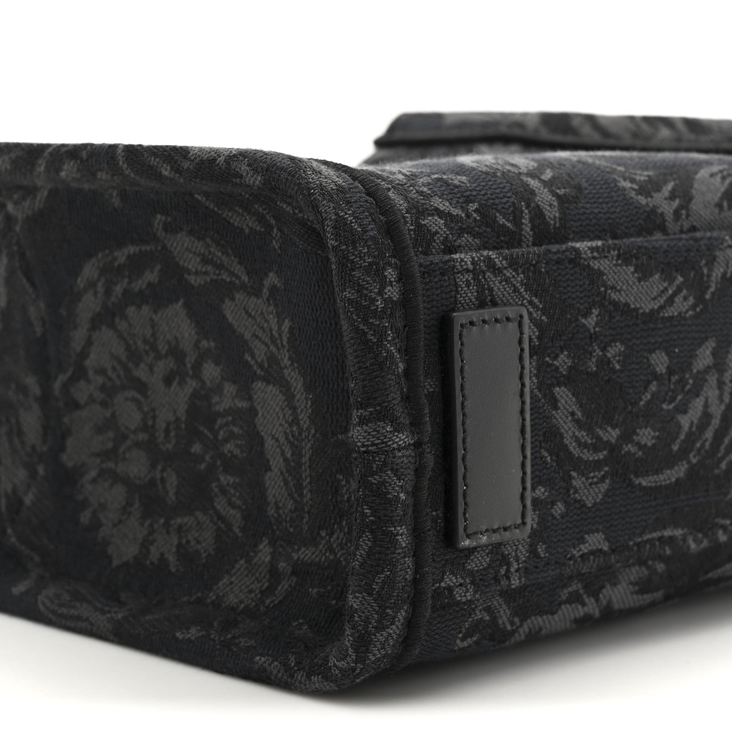 Versace Jacquard Barocco Extra Small Athena Tote Tote Black 9 of 9