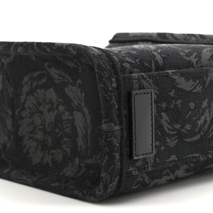 Versace Jacquard Barocco Extra Small Athena Tote Tote Black 9 of 9