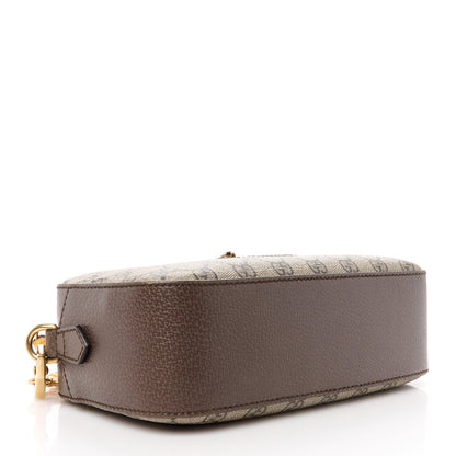 Gucci GG Supreme Monogram Web Neo Vintage Shoulder Bag Beige New Acero Crop 4 of 11