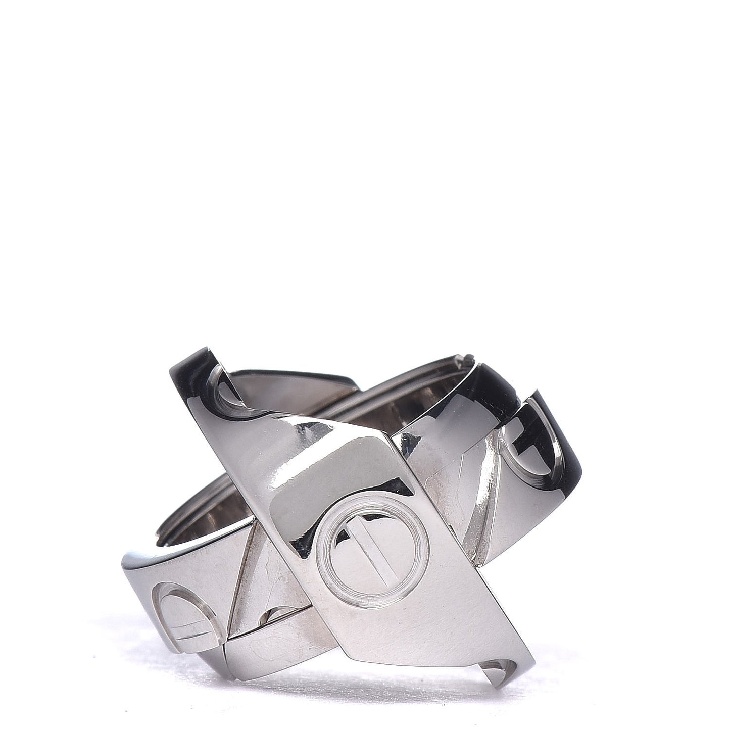 18K White Gold 7mm Astro LOVE Ring 50 5.25