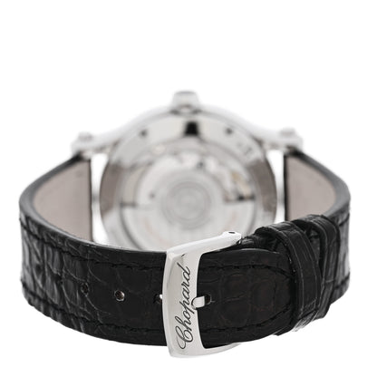 Chopard Stainless Steel Alligator 7 Diamond 36mm Happy Sport Automatic Watch 3 of 6