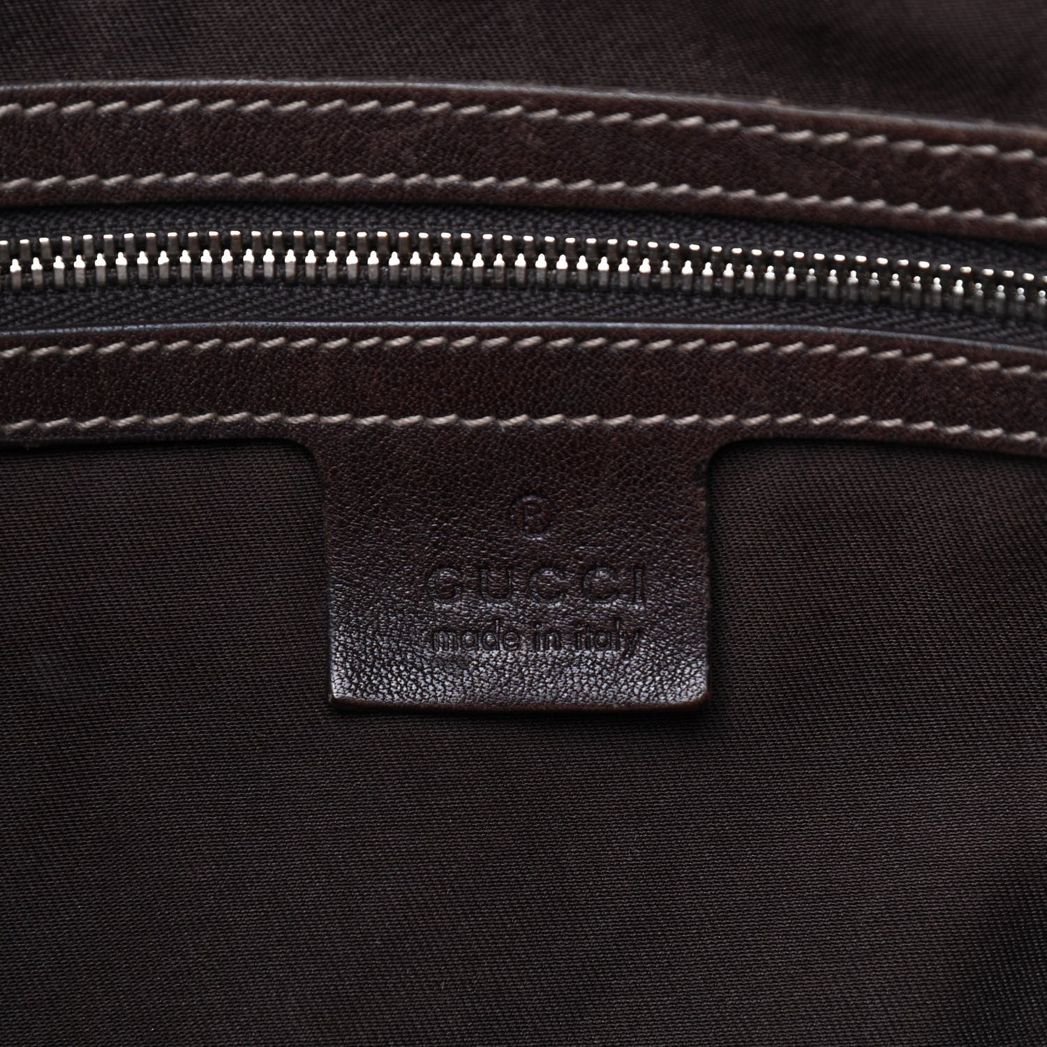 Gucci Monogram Web Studded Pelham Shoulder Bag Dark Brown 6 of 18