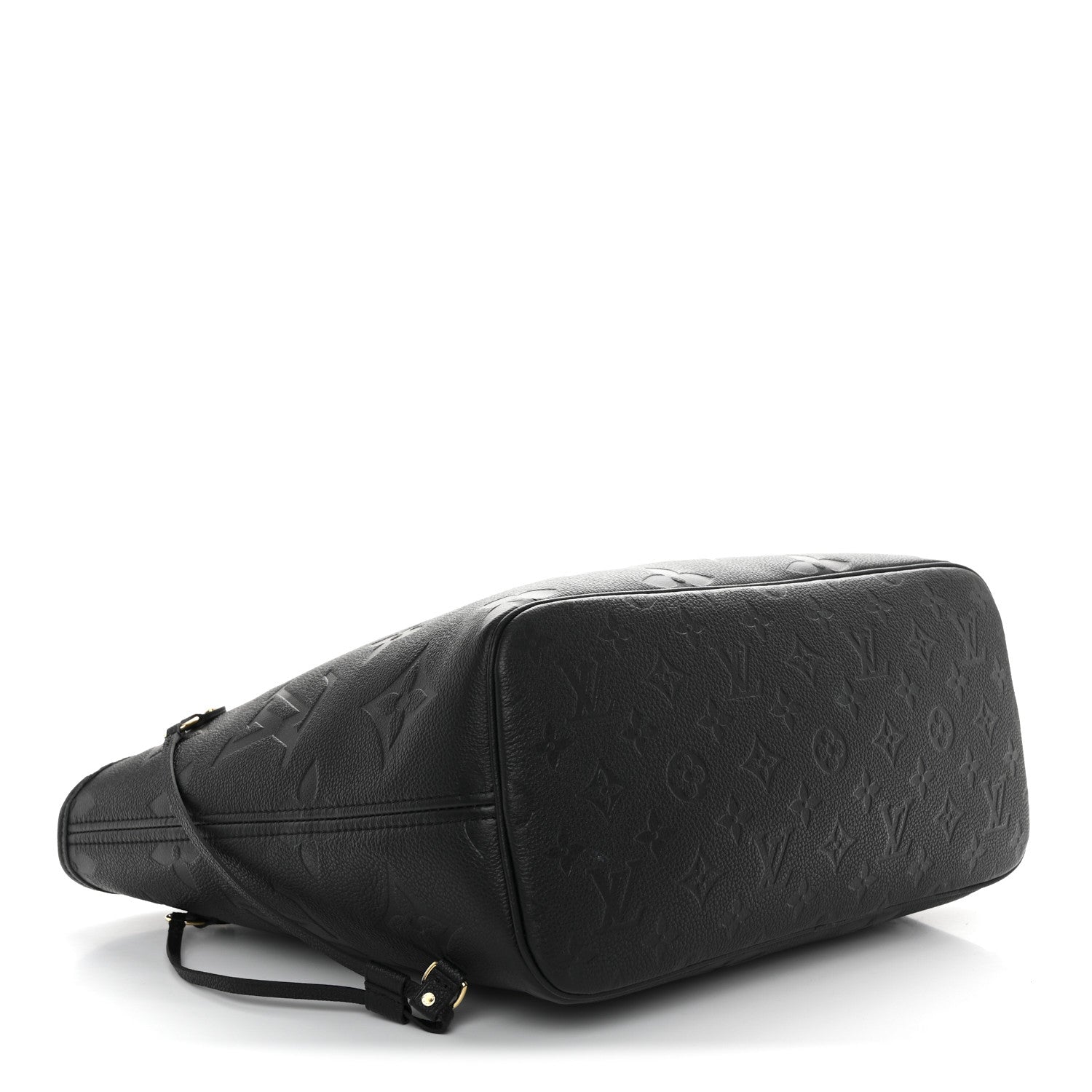Louis Vuitton Empreinte Monogram Giant Neverfull MM Black 5 of 10
