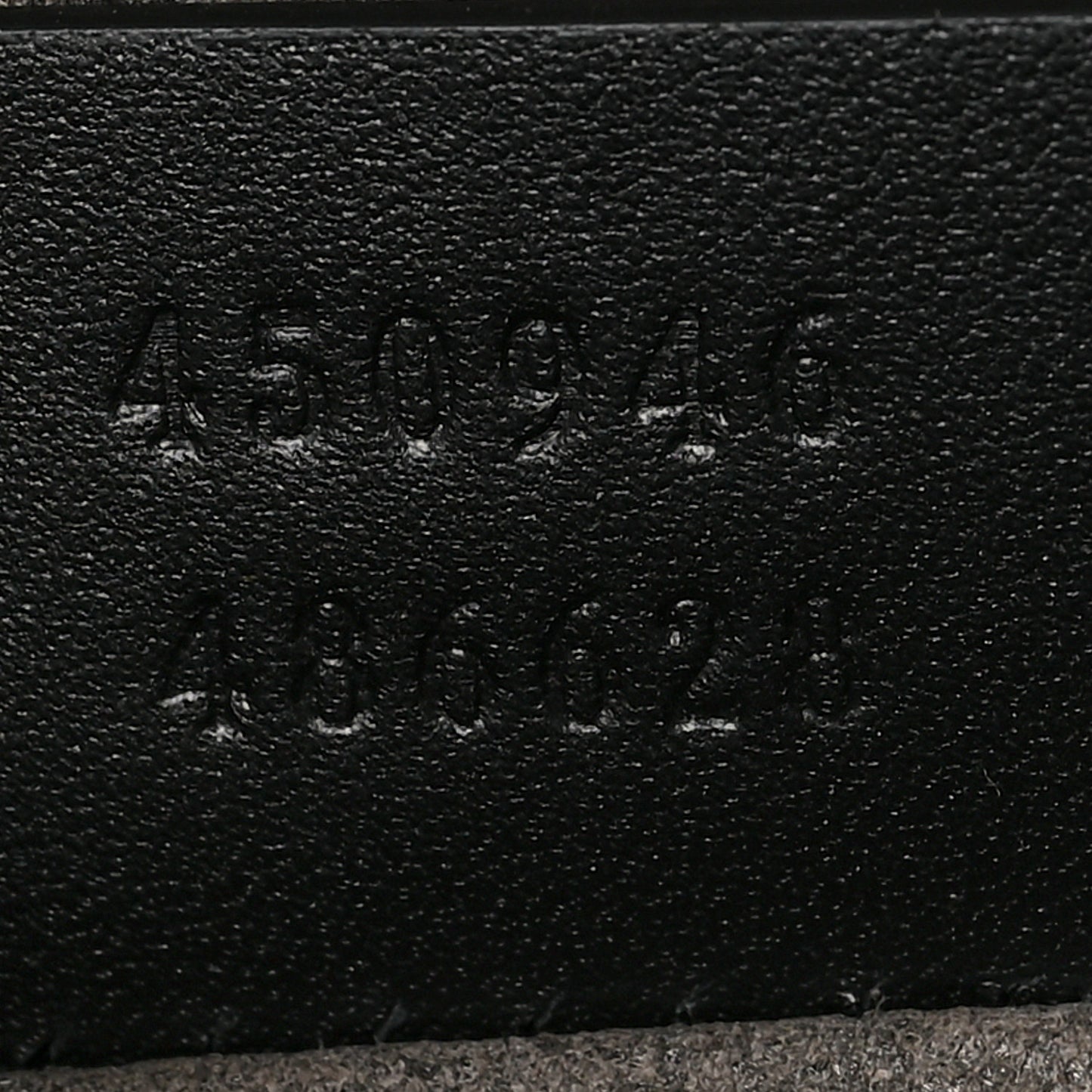 GG Supreme Monogram Belt Bag Black