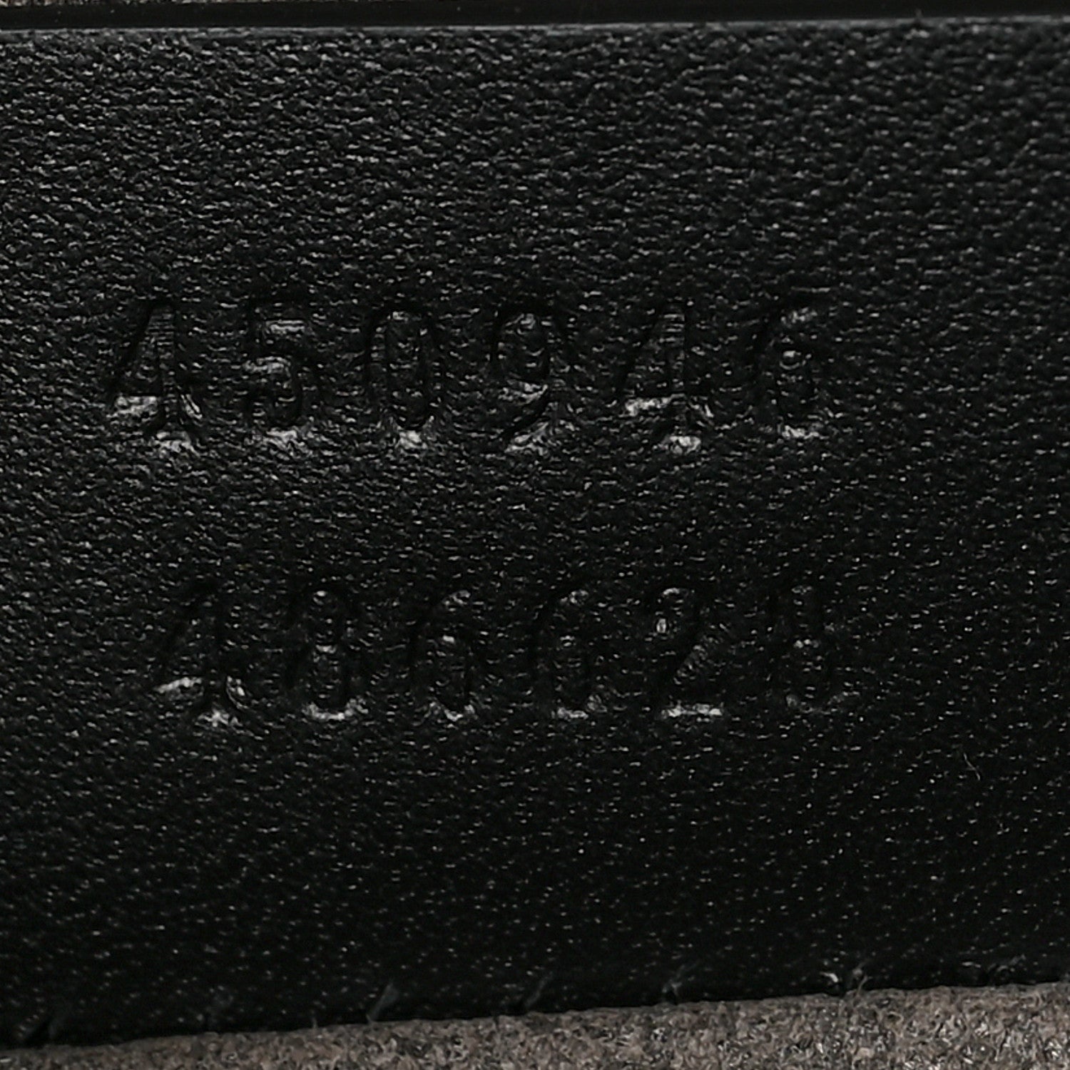 Gucci GG Supreme Monogram Belt Bag Black 7 of 9