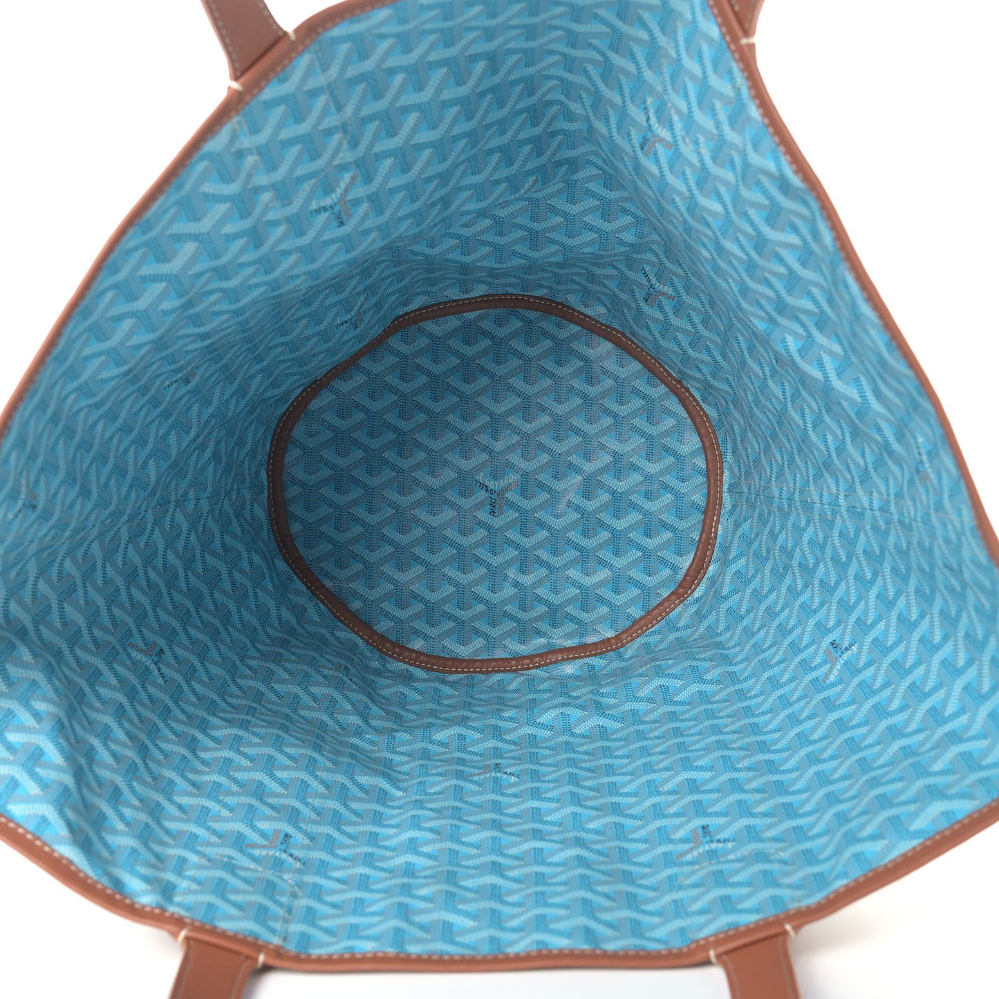 Goyardine Reversible Belharra Light Blue