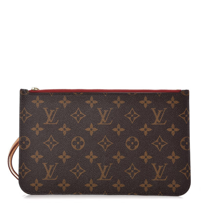 Louis Vuitton Monogram Neverfull MM GM Pochette Cherry 1 of 7