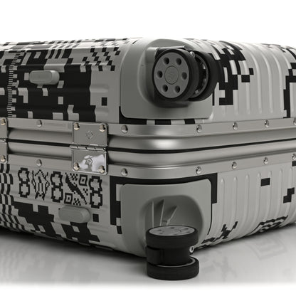 Rimowa X RTFKT Polycarbonate Printed Original Twist Cabin Silver Black 7 of 13