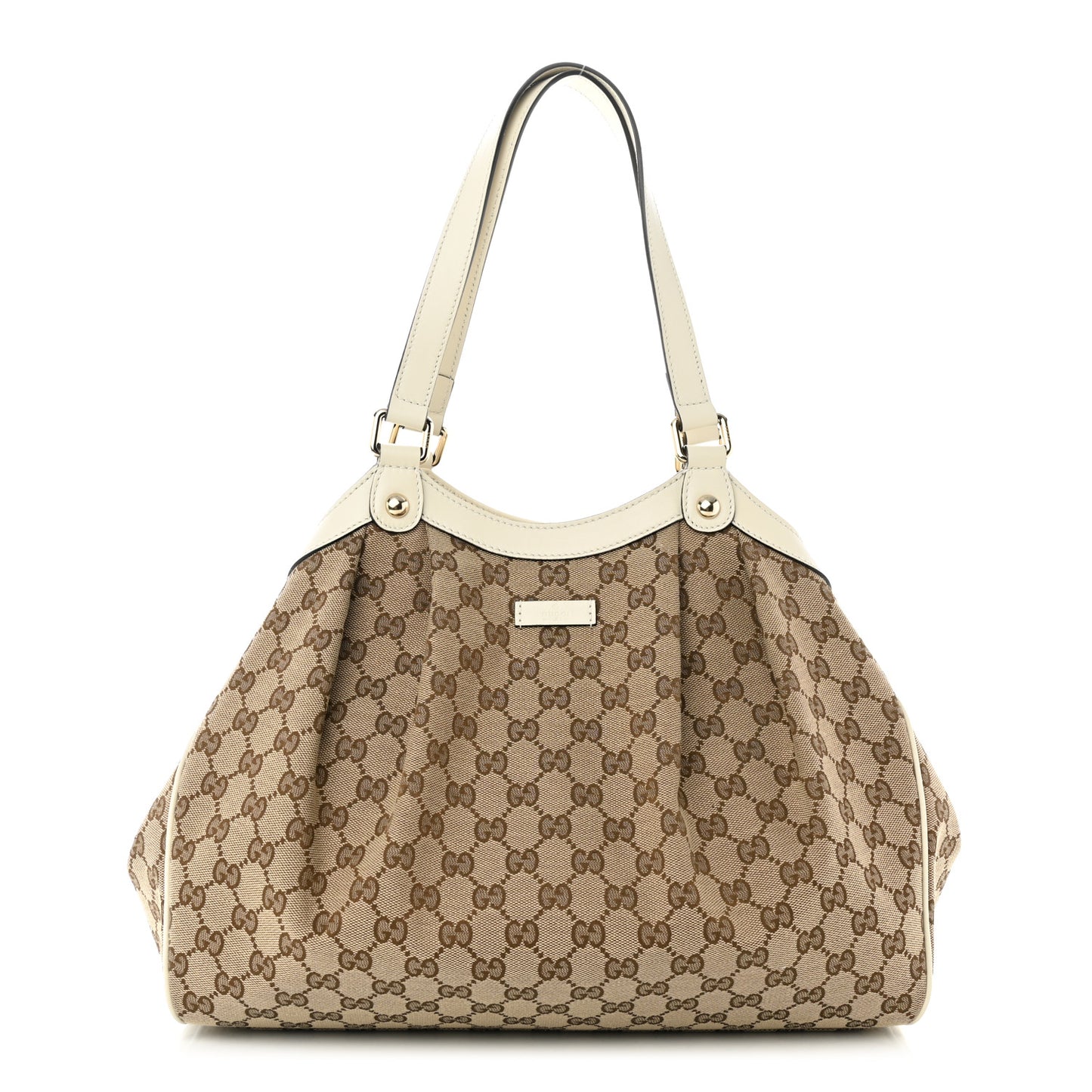 Monogram Shoulder Bag White