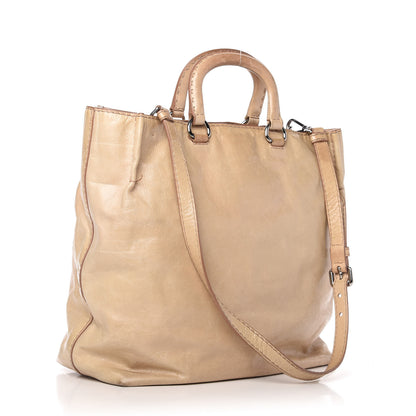 Prada Vitello Shine Tote Cammeo 3 of 16