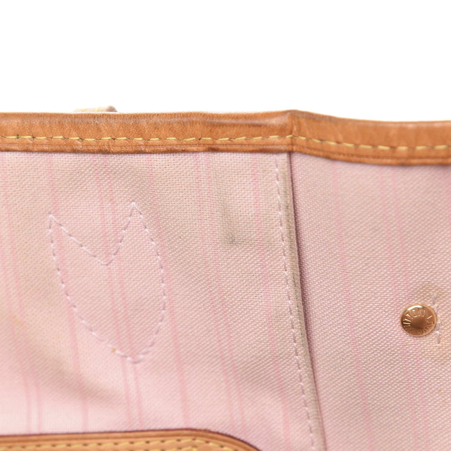 Damier Azur Neo Neverfull MM Rose Ballerine