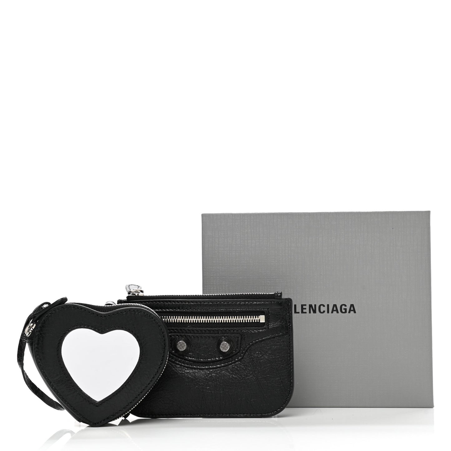 Agneau Le Cagole Clip On Card Mirror Black