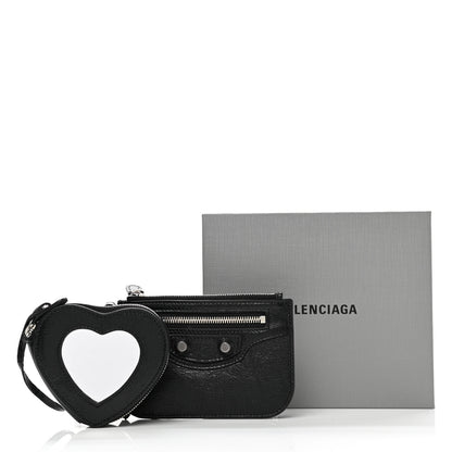 Balenciaga Agneau Le Cagole Clip On Card Mirror Black 11 of 11