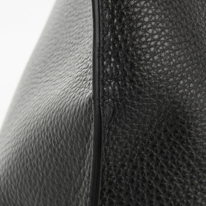 Tom Ford Grained Calfskin Alix Padlock Zip Tote Black 6 of 9