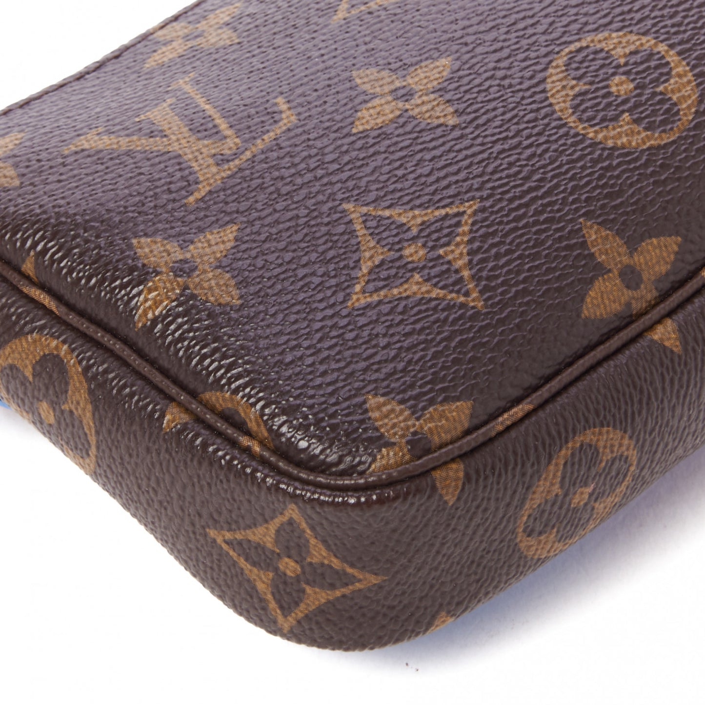 Monogram 2019 Christmas Animation Mini Venice Pochette Accessories Blue