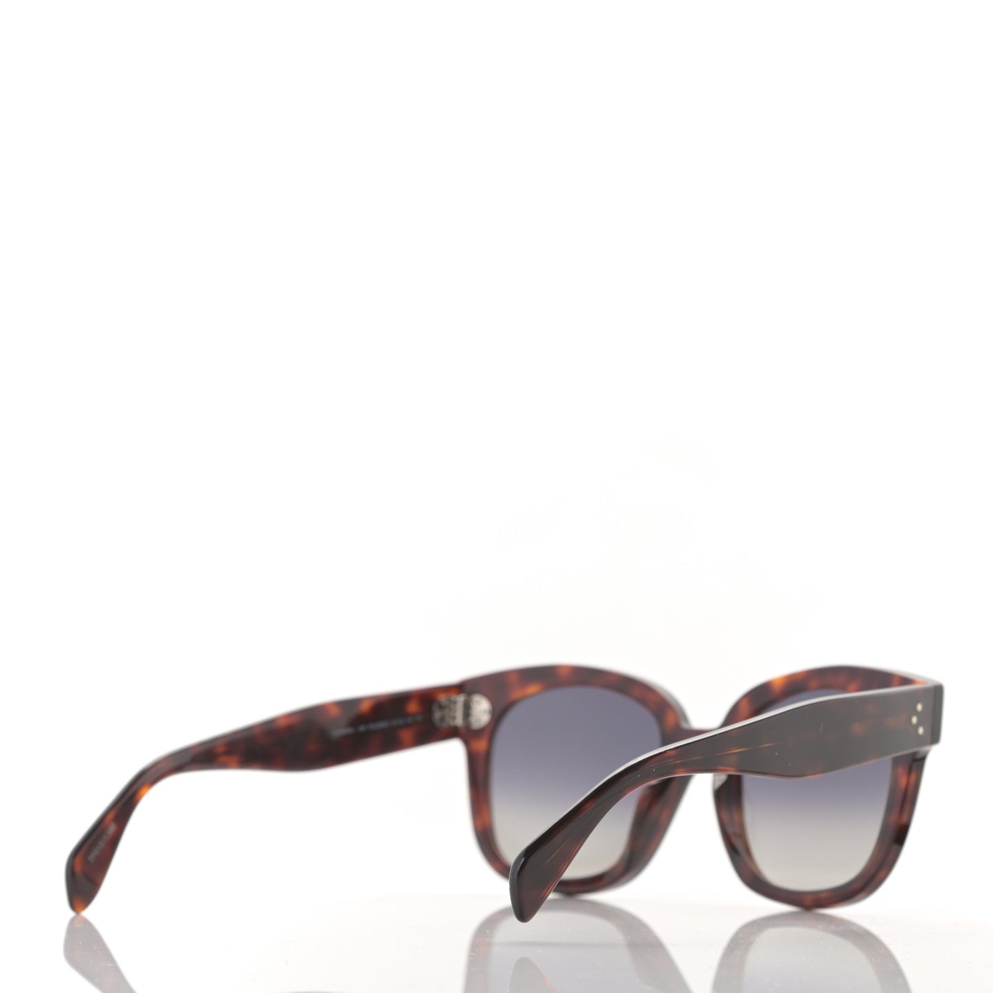 Acetate Polarized Square Sunglasses CL40002U Tortoise