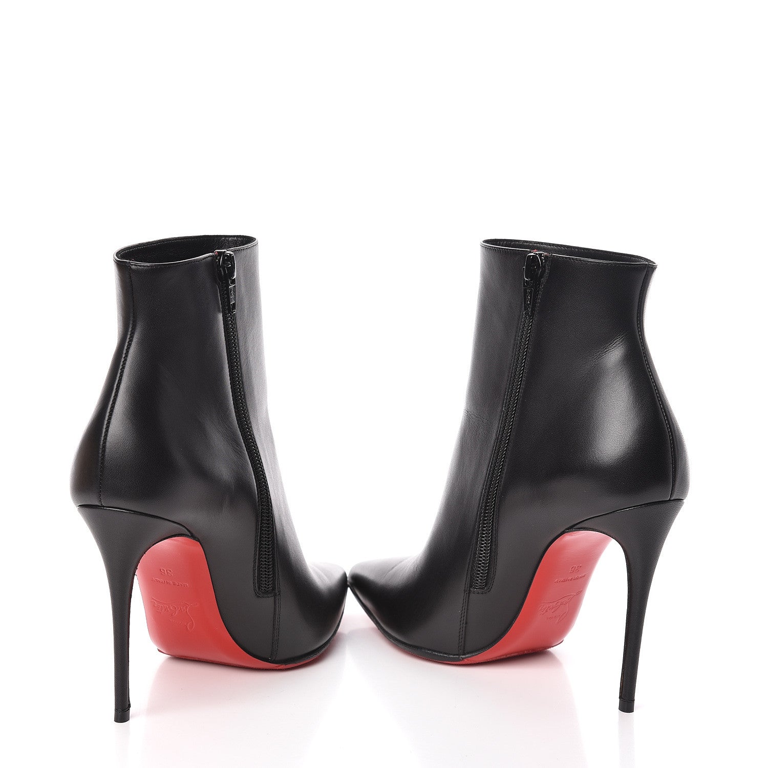 Christian Louboutin Calfskin So Kate Booty 100 Ankle Boots 36 Black 5 of 11
