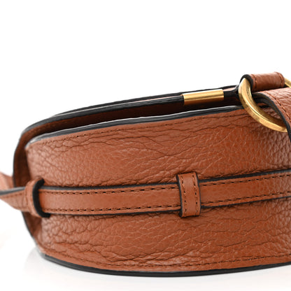 Chloe Calfskin Mini Marcie Round Crossbody Bag Tan 9 of 12