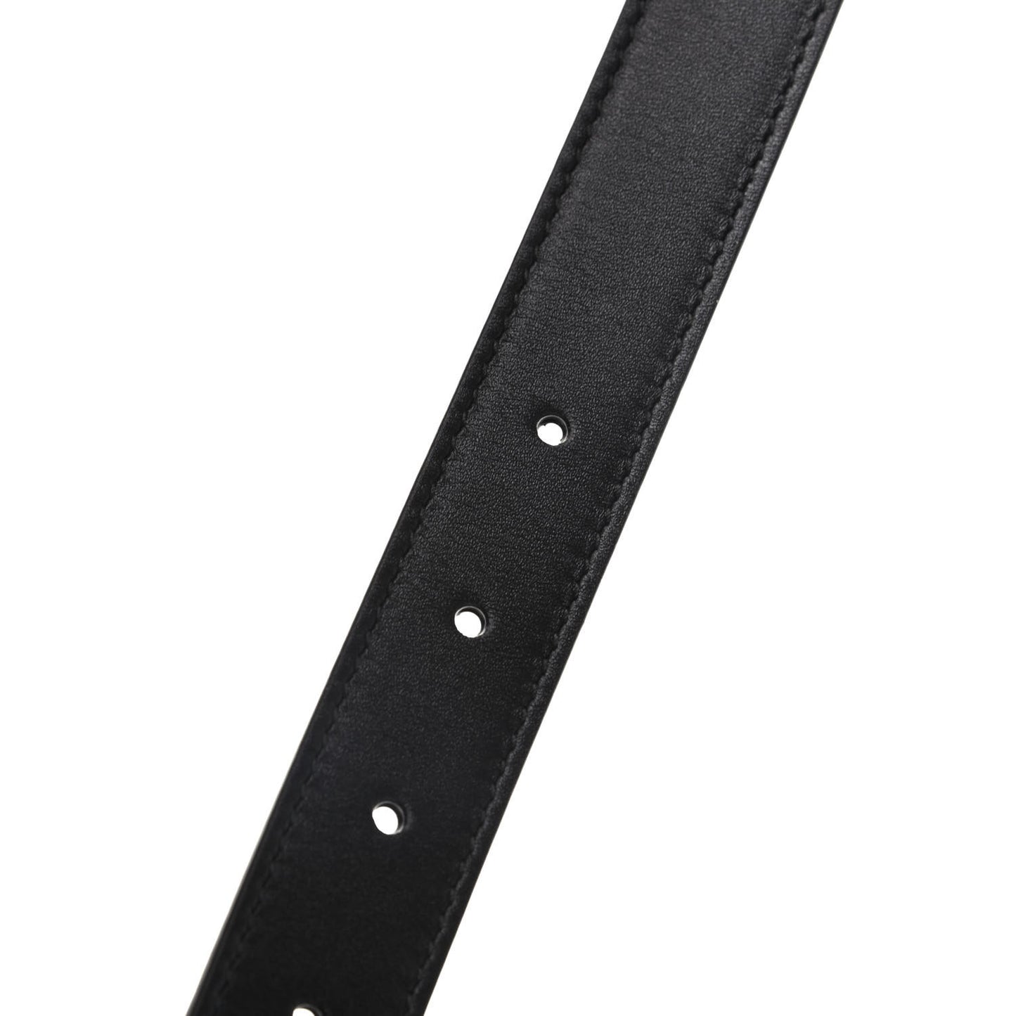 Calfskin Crystal Double G 30mm Belt 100 40 Black