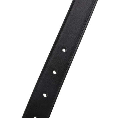 Gucci Calfskin Crystal Double G 30mm Belt 100 40 Black 4 of 5