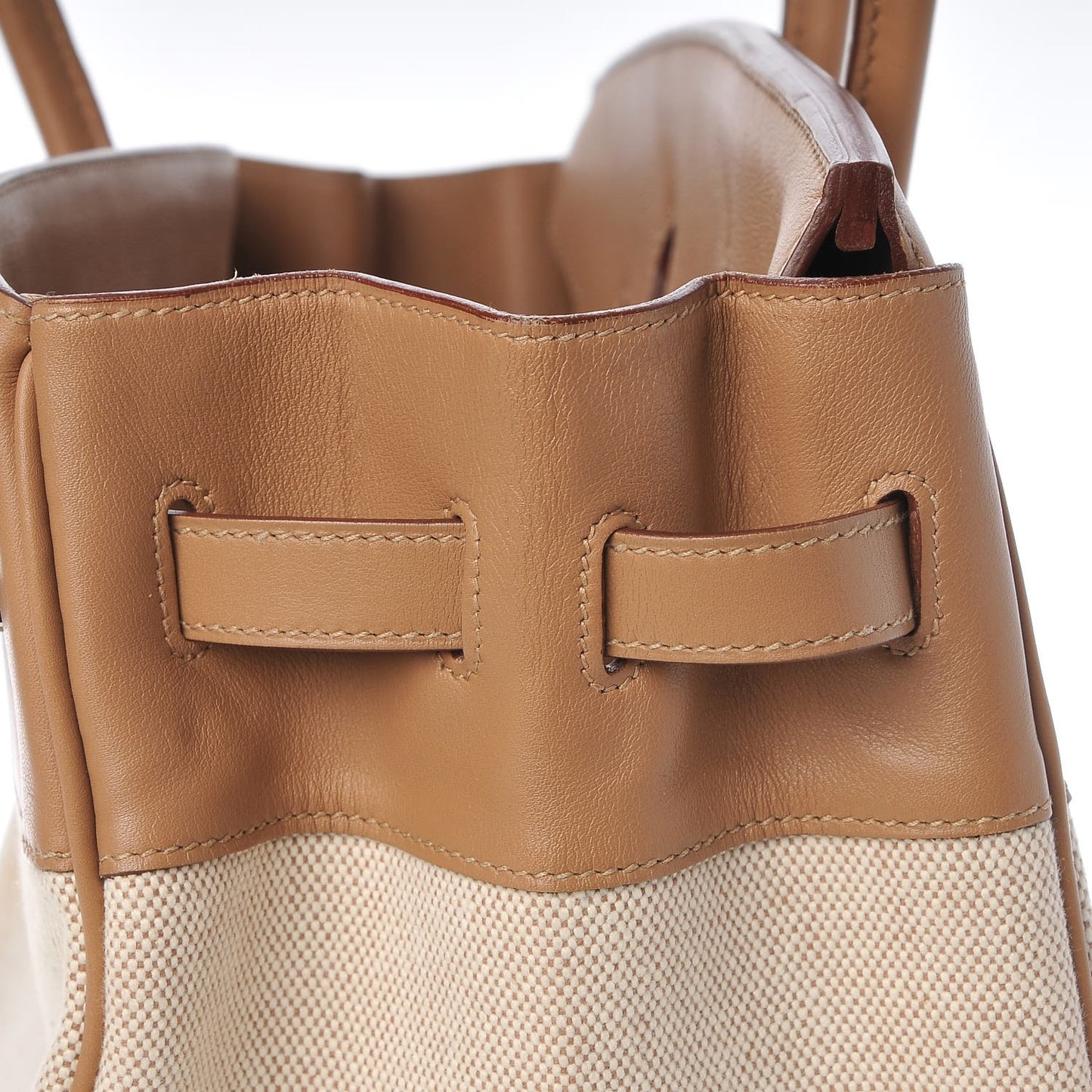 Swift Toile Birkin 35 Biscuit