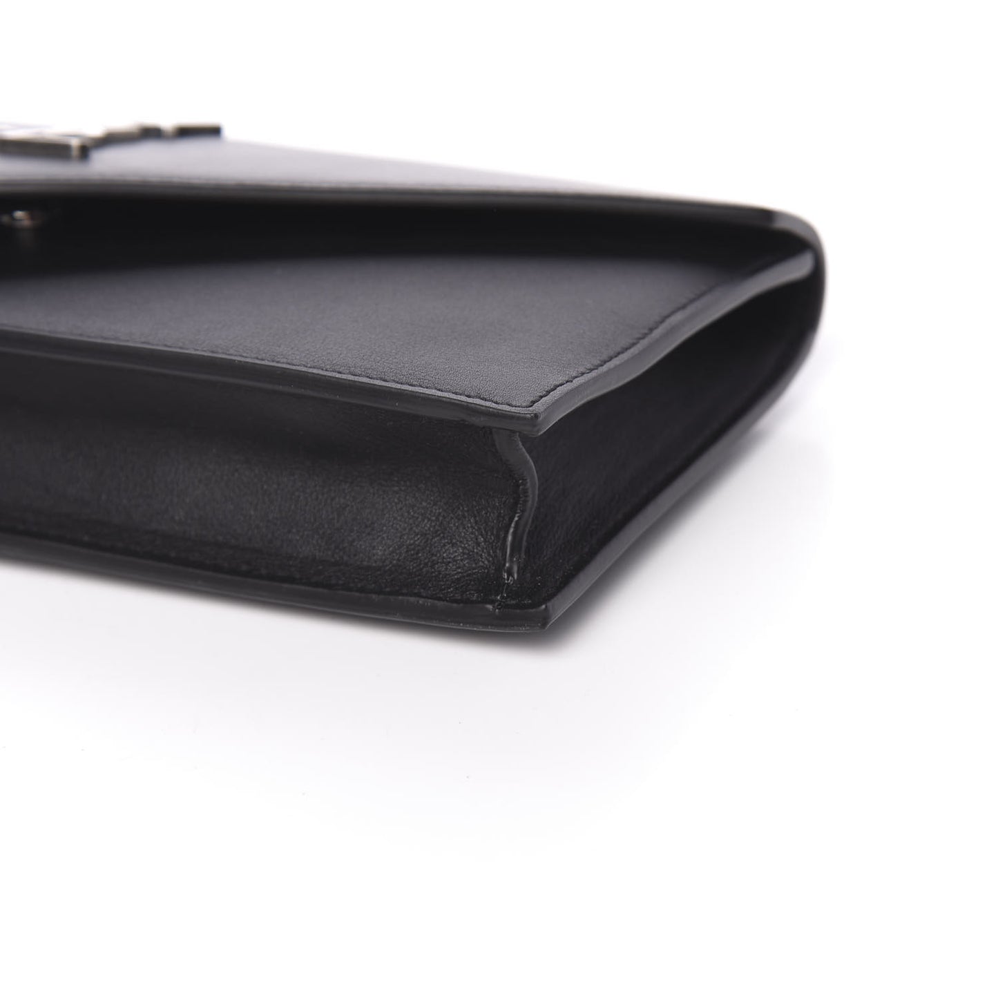 Calfskin Monogram Clutch Black