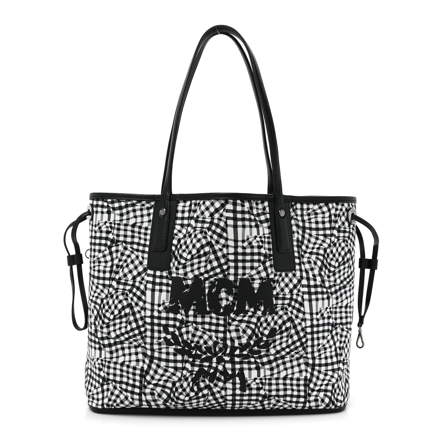 Visetos Medium Liz Reversible Shopper Tote Black