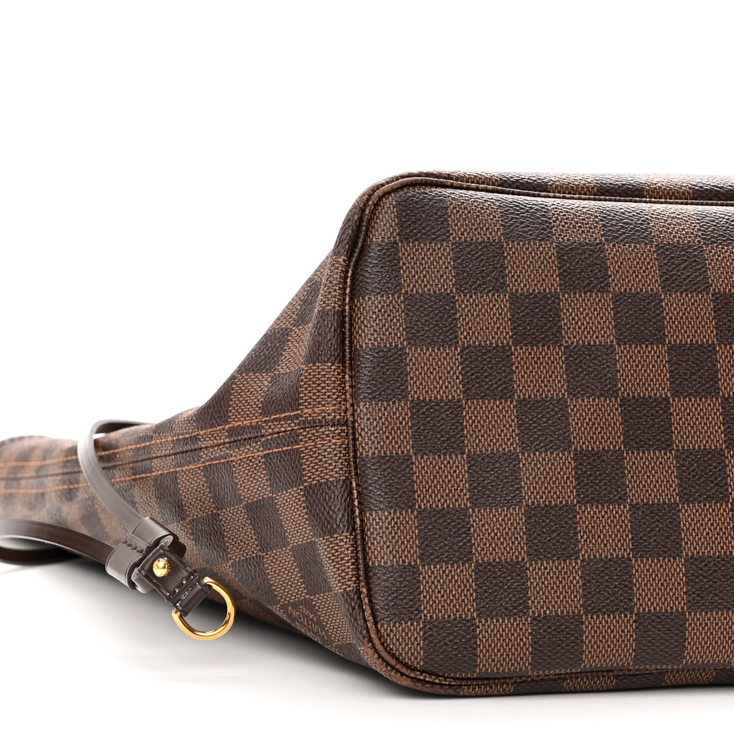 Damier Ebene Neo Neverfull MM Rose Ballerine