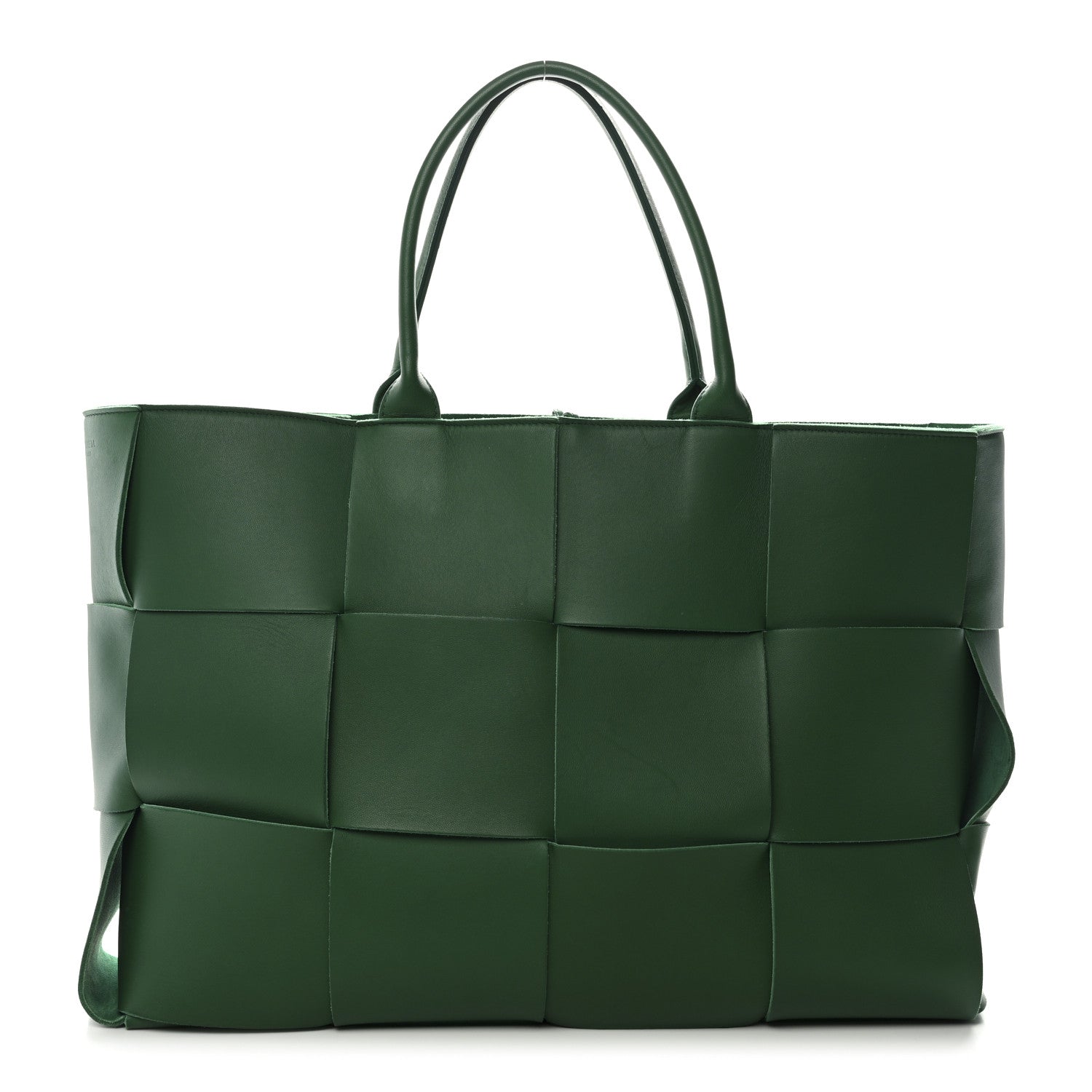 Bottega Veneta Nappa Maxi Intrecciato Large Arco Tote Green 1 of 10