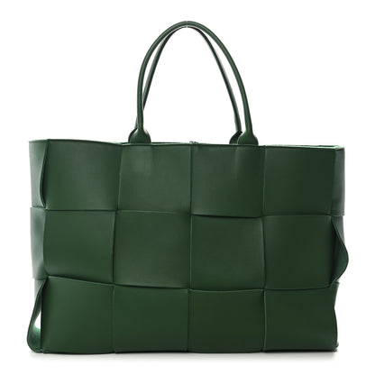Bottega Veneta Nappa Maxi Intrecciato Large Arco Tote Green 1 of 10