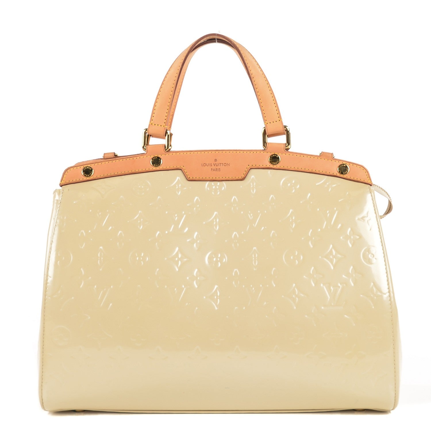 Louis Vuitton Vernis Brea GM Blanc Corail 1 of 7