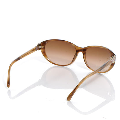 Chanel Tortoise Shell Bouton Sunglasses 5190 2 of 6