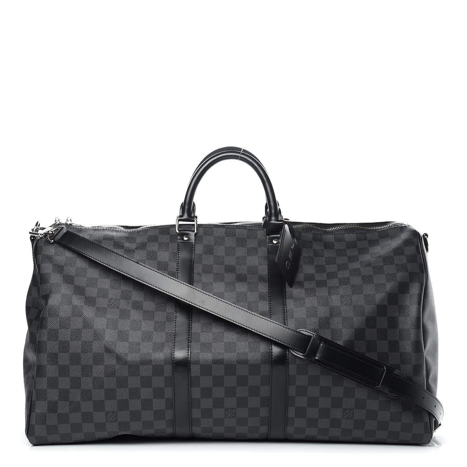Louis Vuitton Damier Graphite Keepall Bandouliere 55 1 of 13