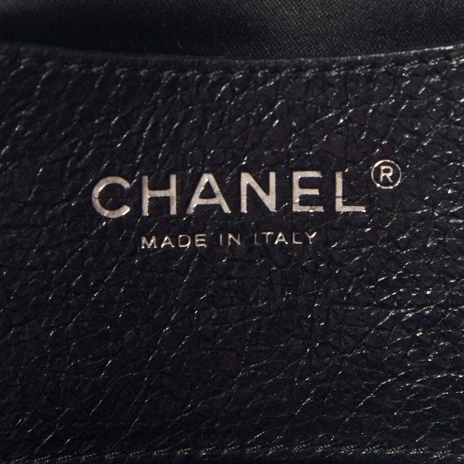 Chanel Glazed Calfskin Large On The Road Tote Black 9 of 10