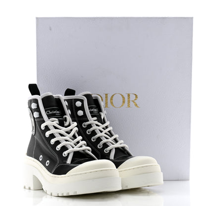 Christian Dior Technical Fabric D-Rise 35mm Boots 35.5 Black White 10 of 10
