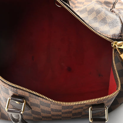 Louis Vuitton Damier Ebene Speedy Bandouliere 35 7 of 12